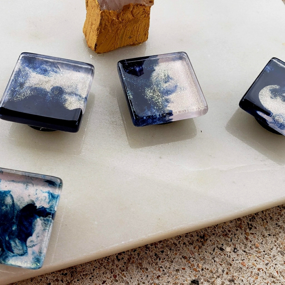 Set of 4 acrylic magnets